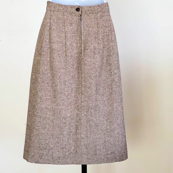 RARE Vtg Pendelton Hand Tailored Skirt Suit Tweed - Picture 4 of 8